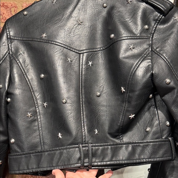 Black Studded Jacket - Picture 6 of 9